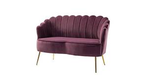 Ukraine Fabric Sofa (Purple)