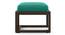 Avril Solid Wood Bench (Lagoon Green, Mango Walnut Finish) by Urban Ladder - Design 1 Top View - 633088