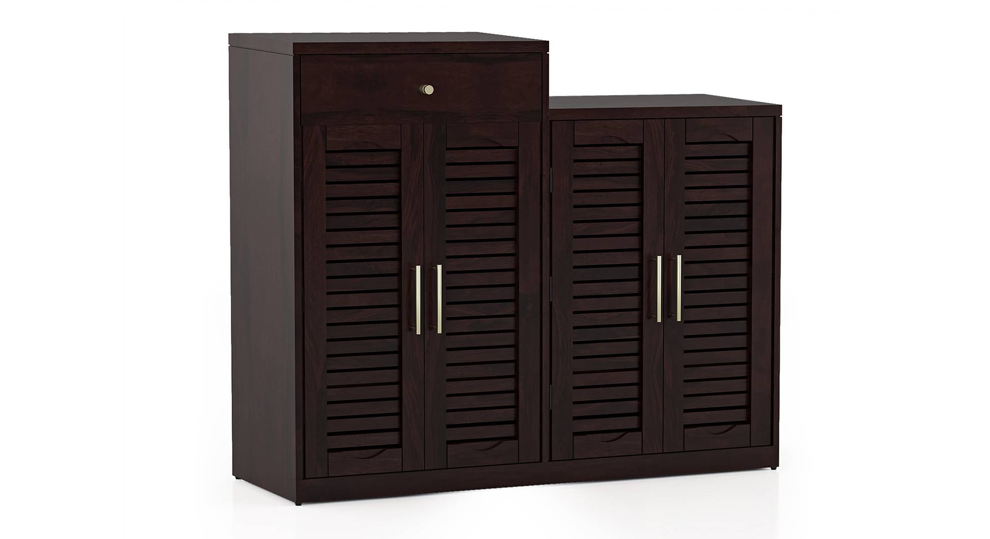 Shoe Rack in Teak Finish Urban Ladder