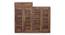 Georgio Solid Wood 24 Pair Solid Wood Shoe Rack (Teak Finish) by Urban Ladder - Design 1 Side View - 633159