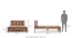 Durban Solid Wood Non Storage Bed (Teak Finish, Queen Bed Size) by Urban Ladder - Design 1 Dimension - 633186