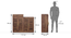 Georgio Solid Wood 24 Pair Solid Wood Shoe Rack (Teak Finish) by Urban Ladder - Image 1 Design 1 - 633192