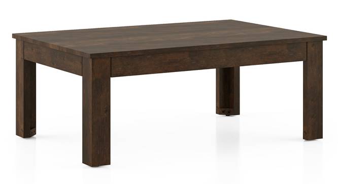Hess Rectangular Solid Wood Coffee Table in Mango Walnut Finish (Mango Walnut Finish) by Urban Ladder - Design 1 Side View - 633195