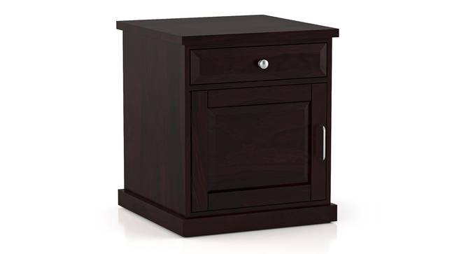 Petro Solid Wood Side & End Table (Mahogany Finish) by Urban Ladder - Design 1 Side View - 633236