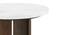 Orra Marble End Table in Mango Walnut Finish (Mango Walnut Finish) by Urban Ladder - Rear View Design 1 - 633252