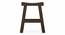 Tillman Solid Wood Bar Stool in Mango Walnut Finish (Mango Walnut Finish) by Urban Ladder - Ground View Design 1 - 633309