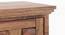 Weave Solid Wood Bedside Table (Teak Finish) by Urban Ladder - Rear View Design 1 - 633315