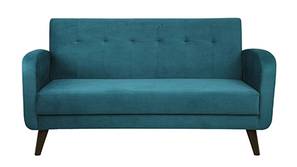 Swindon Tufted Back Fabric Sofa - Green