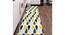 Danna Yellow Abstract Plastic 84x24 inches Runner (Yellow) by Urban Ladder - Ground View Design 1 - 636794