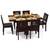 Danton folding dining table set capra chairs mahogany finish 00 img 0052 m