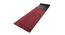 Reyna Maroon Solid Fabric 216x24 inches Runner (Maroon) by Urban Ladder - Front View Design 1 - 637015