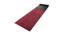 Saige Maroon Solid Fabric 228x24 inches Runner (Maroon) by Urban Ladder - Front View Design 1 - 637016