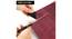 Frankie Maroon Solid Fabric 180x24 inches Runner (Maroon) by Urban Ladder - Ground View Design 1 - 637036