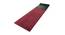 Leyla Maroon Solid Fabric 120x24 inches Runner (Maroon) by Urban Ladder - Front View Design 1 - 637080