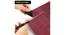 Jemma Maroon Solid Fabric 72x24 inches Runner (Maroon) by Urban Ladder - Ground View Design 1 - 637101