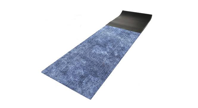 Myra Grey Solid Fabric 216x24 inches Runner (Grey) by Urban Ladder - Front View Design 1 - 637141