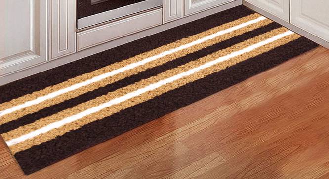 Keily Multicolor Solid Natural Fiber 55x23 inches Runner (Orange) by Urban Ladder - Design 1 Side View - 637147