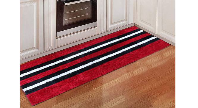 Azariah Multicolor Solid Natural Fiber 55x23 inches Runner (Orange) by Urban Ladder - Design 1 Side View - 637149