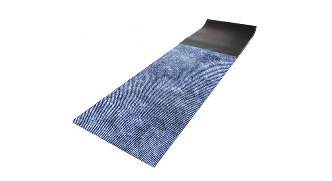 Jada Grey Solid Fabric 84x24 inches Runner (Grey) by Urban Ladder - Front View Design 1 - 637197