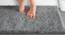 Paislee Grey Solid Natural Fiber 59x24 inches Runner (Multicolor) by Urban Ladder - Design 1 Side View - 637268