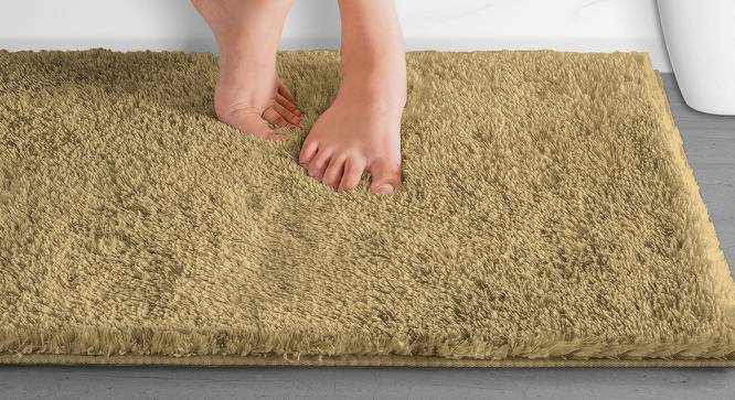 Cataleya Gold Solid Natural Fiber 59x24 inches Runner (Multicolor) by Urban Ladder - Design 1 Side View - 637330