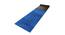 Erin Blue Solid Fabric 240x24 inches Runner (Blue) by Urban Ladder - Front View Design 1 - 637440