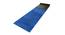 Renata Blue Solid Fabric 144x24 inches Runner (Blue) by Urban Ladder - Front View Design 1 - 637500