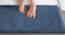 Ariyah Blue Solid Natural Fiber 59x24 inches Runner (Multicolor) by Urban Ladder - Design 1 Side View - 637565
