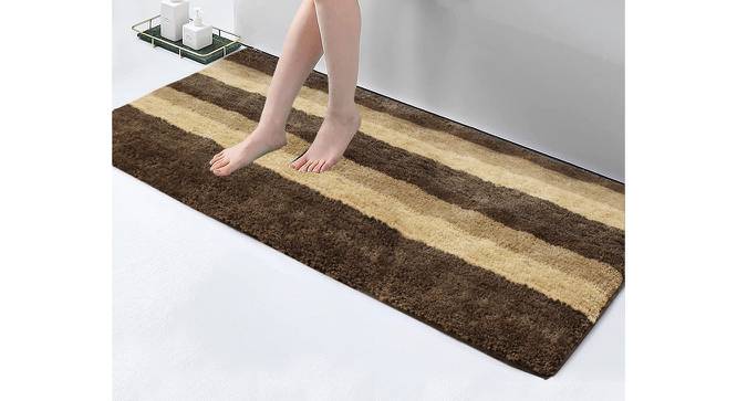 Myla Beige Solid Natural Fiber 59x24 inches Runner (Amber) by Urban Ladder - Front View Design 1 - 637678