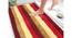 Julianna Red Solid Natural Fiber 35x24 inches Anti skid Doormat (Cherry, Medium Size) by Urban Ladder - Design 1 Side View - 637758