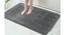 Sabrina Grey Solid Natural Fiber 35x24 inches Anti skid Doormat (Grey, Medium Size) by Urban Ladder - Front View Design 1 - 637768