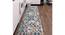 Jolene Grey Abstract Plastic 35x24 inches Anti skid Doormat (Grey, Medium Size) by Urban Ladder - Ground View Design 1 - 637790