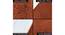 Gabriela Orange Solid Natural Fiber 35x24 inches Anti skid Doormat (Rust, Medium Size) by Urban Ladder - Rear View Design 1 - 637800