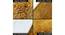 Alexandria Gold Solid Natural Fiber 35x24 inches Anti skid Doormat (Gold, Medium Size) by Urban Ladder - Rear View Design 1 - 638000