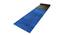 Sylvia Blue Solid Fabric 36x24 inches Anti skid Doormat (Blue, Medium Size) by Urban Ladder - Front View Design 1 - 638033