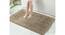 Felicity Beige Solid Natural Fiber 35x24 inches Anti skid Doormat (Taupe, Medium Size) by Urban Ladder - Front View Design 1 - 638209