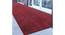 Julieta Maroon Solid Fabric 20x4 Ft Carpet (Maroon) by Urban Ladder - Front View Design 1 - 638214