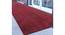 Xiomara Maroon Solid Fabric 11x4 Ft Carpet (Maroon) by Urban Ladder - Front View Design 1 - 638247