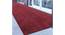 Alora Maroon Solid Fabric 6x4 Ft Carpet (Maroon) by Urban Ladder - Front View Design 1 - 638310