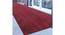Ashlyn Maroon Solid Fabric 7x4 Ft Carpet (Maroon) by Urban Ladder - Front View Design 1 - 638311