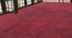 Leslie Maroon Solid Fabric 5x4 Ft Carpet (Maroon) by Urban Ladder - Design 1 Side View - 638317