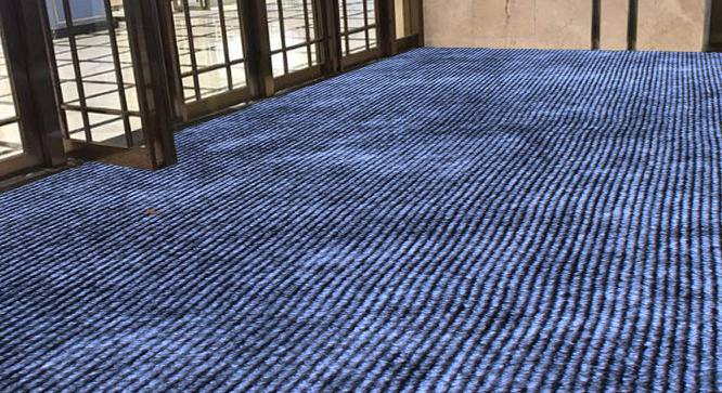Briar Grey Solid Fabric 6x4 Ft Carpet (Grey) by Urban Ladder - Design 1 Side View - 638451