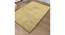 Bianca Gold Solid Natural Fiber 5x3 Ft Carpet (Gold) by Urban Ladder - Front View Design 1 - 638557
