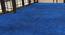 Adelina Blue Solid Fabric 18x4 Ft Carpet (Blue) by Urban Ladder - Design 1 Side View - 638694