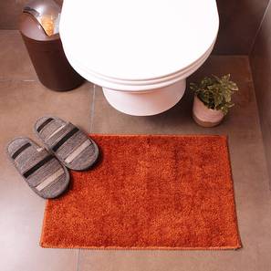 Decor Deals Starting From 149 Design Rust Solids Microfiber Bath Mat - Set of 1