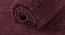 Jayla Purple Solid Natural Fiber 24x16 inches Anti-Skid Bath Mat (Wine) by Urban Ladder - Front View Design 1 - 639082