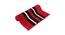 Yareli Multicolor Solid Natural Fiber 23x15 inches Anti-Skid Bath Mat (Maroon) by Urban Ladder - Ground View Design 1 - 639226
