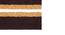 Lilianna Multicolor Solid Natural Fiber 23x15 inches Anti-Skid Bath Mat (Chocolate) by Urban Ladder - Design 1 Close View - 639253