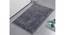 Anaya Grey Solid Natural Fiber 24x16 inches Anti-Skid Bath Mat (Grey) by Urban Ladder - Front View Design 1 - 639265