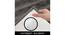 Berkley Grey Solid Natural Fiber 24x16 inches Anti-Skid Bath Mat (Grey) by Urban Ladder - Design 1 Close View - 639311